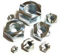 Binx Nuts M3 M4 M5 M6 M8 M10 M12 M16 - Grade 5 Steel Zinc Plated - Self Locking (20, M10)