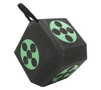binxun Archery Target Cube, 23cm High-Density XPE Foam Target for Shooting Practice, Lightweight Portable Archery Block with Handle for Indoor Outdoor Training, 45 lbs Bow Compatible