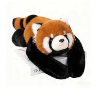 BINZHIGE Weighted Plush Animals for Kids & Adults - Panda Teddy Bear Dinosaur Stuffed Toys, Hugging Pillow for Anxiety Relief & Sleep Support (Red Panda, 65CM)