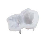 BinZhiYuan Silicone Mold 3D Lying Pig Mousse Cake Mold Handmade Fondant Mould for DIY Cupcake Cake Pudding Chocolate Jelly Shots