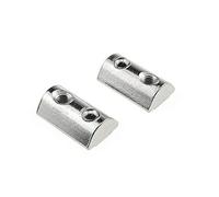 Binzzo 4040 Series M4 T Slot Nuts Roll-in Spring Ball Loaded Elastic Nuts 12 Pack Carbon Steel for 4040 Series Aluminum Extrusion Profile Rail with 8mm Slot for 3D Printer