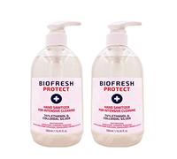 Bio 500ml Hand Sanítíser Cleansing Gel 74% Alc, EN14476 Certified - Kills 99% Germs Instantly, Pump Hand Wash Gel - UK Stock (2x 500ml) BF-sanit500-2x