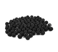 Bio Ball Water Filter Media for Aquarium and Fish Tank, Durable Biochemical Balls for Bacterium Cultivation, 200 Pcs, Black (26mm100pcs)