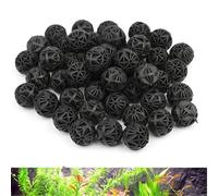 Bio Balls Biochemical Ball Filter Aquarium Fish Tank Bio Porous Filter Media Water Filter Material for Fish Tank Pond Filter (16MM 50PCS)