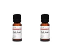 BIO - Black Spruce Essential Oil - 10mL - 100% Pure, Natural, Chemotyped and AB/Cosmos Certified - AROMA LABS (French Brand) (Pack of 2)
