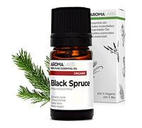 BIO - Black Spruce Essential Oil - 5mL - 100% Pure, Natural, Chemotyped and AB/Cosmos Certified - AROMA LABS (French Brand)