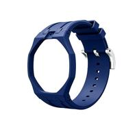 Bio Ceramic Silicone Integrated Watch Case Strap for Swatch X APRoyal Pop