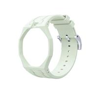 Bio Ceramic Silicone Integrated Watch Case Strap for Swatch X APRoyal Pop