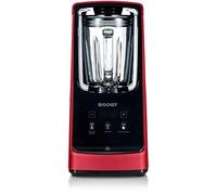 Bio Chef Astro Vacuum Blender • 1000w Motor • 22,000 RPM • 750ml Glass Jug • Blender Smoothie Maker + 700ml Vacuum Storage Container (Red)