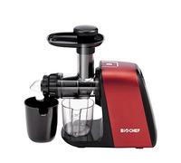 Bio Chef BACJ Axis Compact Cold Press Juice Extractor, Polycarbonate Plastic (PC), Red