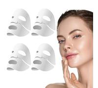 Bio-Collagen Deep Mask,Bio Collagen Face Mask,Pure Collagen Films Korean Deep Hydrating Firming Overnight Hydrogel Mask, Improve Moistur, Elasticity and Wrinkle（4 tablets in a box）