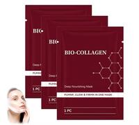 Bio Collagen Face Mask,Anti Wrinkle Mask,Deep Hydration,Reduce Fine Lines & Wrinkles,Slow-Release Formula,Overnight Lift Masks,Korean Skincare,Hydrogel Overnight Mask,Elasticity Improvement (3)