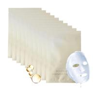 Bio Collagen Face Mask, Overnight Hydrating & Anti-Aging Collagen Mask for Fine Lines, Wrinkles, Pore Minimizing, Elasticity Improvement, Enhancing Skin Vitality (10pc)