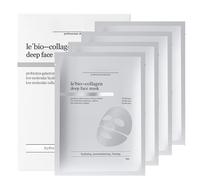 Bio Collagen Face Mask Overnight - Korean Bio Collagen Face Mask - Hydrating Sheet for Pore Refining, Firming, and Sensitive Skin Relief - Overnight Moisturizing Radiant Glow - 4 Pack