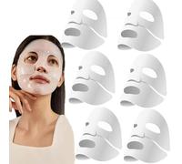 Bio-Collagen Real Deep Mask, Collagen Deep Mask,Hydrating Overnight Mask,Collagen Mask for Face, Collagen Reverse Film Volume Peel off Mask, Bio Collagen Face Mask, Pure Collagen Films (6pcs)