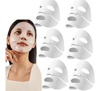 Bio-Collagen Real Deep Mask, Collagen Deep Mask,Hydrating Overnight Mask,Collagen Mask for Face, Collagen Reverse Film Volume Peel off Mask, Bio Collagen Face Mask, Pure Collagen Films (6pcs)