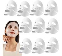 Bio-Collagen Real Deep Mask, Collagen Deep Mask,Hydrating Overnight Mask,Collagen Mask for Face, Collagen Reverse Film Volume Peel off Mask, Bio Collagen Face Mask, Pure Collagen Films (10pcs)