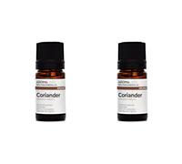 BIO - Coriander Essential Oil - 5mL - 100% Pure, Natural, Chemotyped and AB Certified - AROMA LABS (French Brand) (Pack of 2)