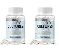 Bio Culture Probiotics Complex, 60 Billion CFU, Advanced Granular Biotechnology Capsules Slow-Release Maximum absorbtion for Gut Health. (Pack of 2)