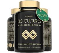Bio Cultures Complex - Gut Health Live Bacteria Supplements 20 Billion CFU