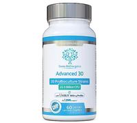 Bio Cultures Complex Probiotics & Prebiotics - 30 Strains, 22.5 Billion CFU, Live Bacteria - Gut Health Digestive Supplement with Prebiotics - Delayed Release Capsules, 60 Day Supply - UK Made