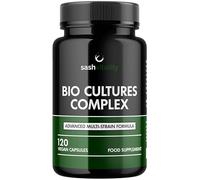 Bio Cultures Complex Probiotics & Prebiotics - 435 Billion CFU - 4 Months Supply - for Women & Men - Lactobacillus Acidophilus, Bifidobacterium, Rhamnosus - Advanced Multi-Strain