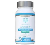 Bio Cultures Complex with Kiwifruit Fibre - 30 Strains, 22.5 Billion CFU Live Bacteria Cultures - Delayed Release Capsules - 60 Capsules, 2 Month Supply - UK Made