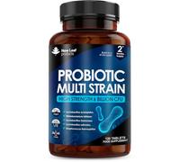 Bio Cultures for Daily Gut Health - Multi Strain Supplements - Acidophilus Tablets High Strength - Digestive & Gut Health Supplements Lactobacillus - Vegan, GMO-Free, Gluten-Free, UK Made