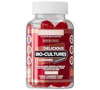 Bio-Cultures Gummy | Gut Support Complex | Strawberry Flavour | 60 Vegan Gummies | Support Wellbeing & Gut Health by NUTRIGUMS®
