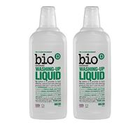 Bio-D Washing Up Liquid, Hypoallergenic, Vegan, Safe for septic tanks and cess pits. 750ml x 2