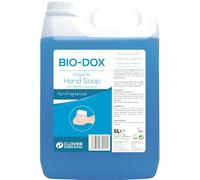 Bio-Dox Hygienic Hand Soap, Non-Fragranced, Kills 99.9% Bacteria, Christeyns Clover (5 Ltr)