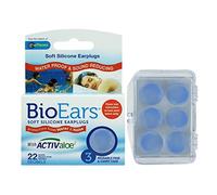 Bio Ears Soft Silicone EarPlugs Protection 3 Pairs/Pack - 12 Pairs (4 Packs)