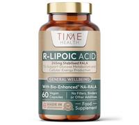 Bio-Enhanced® R-Lipoic Acid - 60 x 245mg Capsules - Stabilised & Highly Dosed Na-RALA - Biotin - UK Made - GMP Standards - Zero Additives - Vegan - Pullulan (60 Count (Pack of 1))