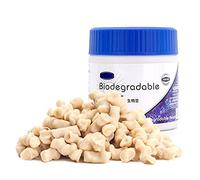 Bio Filter Pellets, With Dog Bone Shape and Biodegradable Material, For Saltwater Freshwater Aquarium Nutrient Reduction 200ml 178g
