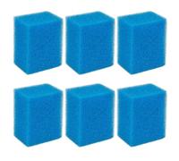 Bio-Foam for AC20 Power Filter, Replacement Aquarium Sponge Filter Media Foam Construction for Use in Freshwater & Saltwater Aquariums, 30PPI Filter Sponge Pads (6 PCS)