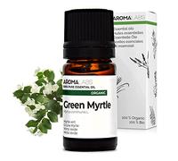 BIO - Green Myrtle Essential Oil - 5mL - 100% Pure, Natural, Chemotyped and AB Certified - AROMA LABS (French Brand)