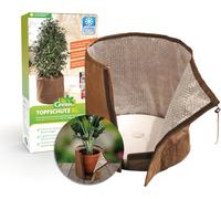 Bio Green Pot Protector cover Winter Protection Dark Brown Single 70 x 65 cm