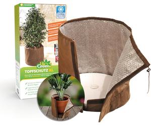 Bio Green Pot Protector cover Winter Protection Dark Brown Single 70 x 65 cm