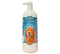 Bio-Groom So Easy 2 in 1 Shampoo & Conditioner - Dog & Puppy Shampoo and Conditioner, Detangling Dog Wash for Grooming, Soap Free, 12:1 Concentration - Refreshing Fruit Scent - 946 ml