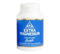 Bio-Health Extra Magnesium Food Supplement for General Health, Supports Normal Function of Nervous System, Beneficial for Bones and Muscular Function, Additive Free, 120 Capsules
