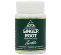 Bio-Health Ginger Root Herbal, Digestion Nausea Relief, 60 Capsules