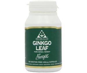 Bio-Health Ginkgo Leaf 450mg, Circulation & Energy, 120 Capsules