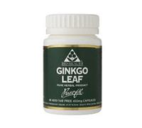 Bio-Health Ginkgo Leaf 450mg, Circulation & Energy, 60 Capsules | Supports Blood Circulation, Mental Performance and Boosts Energy, Suitable for Vegetarians and Vegans, Additive Free