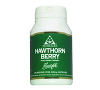 Bio-Health Hawthorn Berry 450mg Herbal Food Supplement for General Health, Improves Circulatory System and Mantains Cholesterol Levels, Suitable for Vegetarians and Vegans, Additive Free 120 Capsules