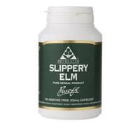 Bio-Health Slippery Elm 300mg Pure Powdered Bark Food Supplement for General Health, Soothes Digestive Issues, Coughs and Sore Throats, Additive Free 120 Capsules