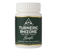 Bio Health Turmeric Rhizome - 60 x 500mg Vegicaps