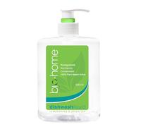 bio-home 100 Washing Up Liquid 500mL x3 | 100% Plant Based | Washes 5X More Plates | Environemntally Friendly|Dermatologically Tested | No Animal Testing | Lemongrass & Green Tea Aroma