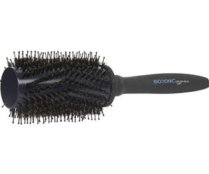 Bio Ionic Boar Styling Brush round hair brush 1 pcs, 41 mm, Black