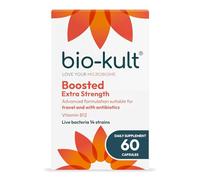 Bio-Kult Boosted Extra Strength Gut Health| 14 Strains | Probiotics for Women & Men | Immune & Digestive Support | Shelf-Stable, Non-GMO, Gluten-Free | 60 Capsules