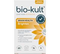 Bio-Kult Brighten, Brain & Gut Health Supplement with Multivitamins & Zinc, 60 Capsules